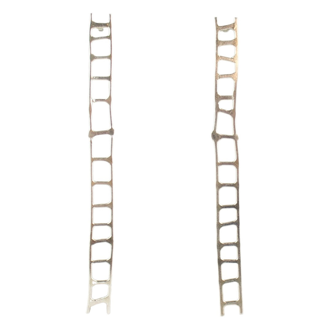 Tegan Wallace Long Ladder Earrings