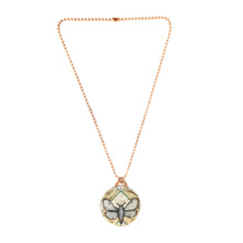 Load image into Gallery viewer, Judith Hoyt Moth on Grid Necklace
