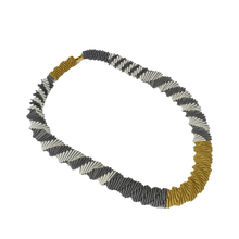 Load image into Gallery viewer, Sophia Hu Mondrian Yellow Necklace
