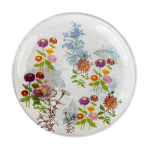Justin Rothshank Flower Decal Plate Medium