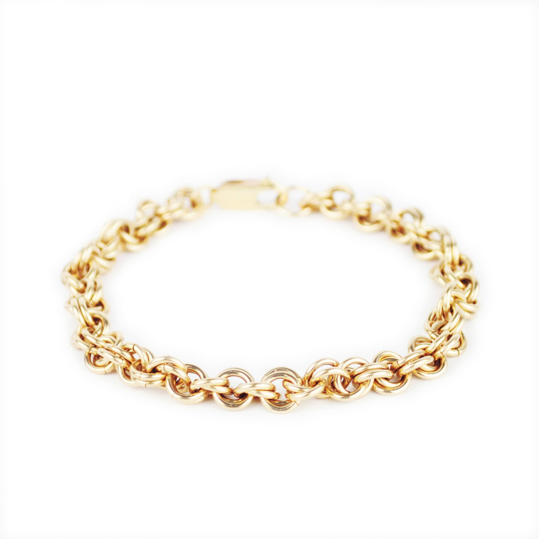 Larry Rosen Small Gold Bracelet