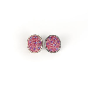 Ford and Forlano Button Earrings