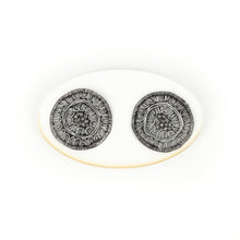 Load image into Gallery viewer, Tanya Crane Large Round Sgraffito Earrings
