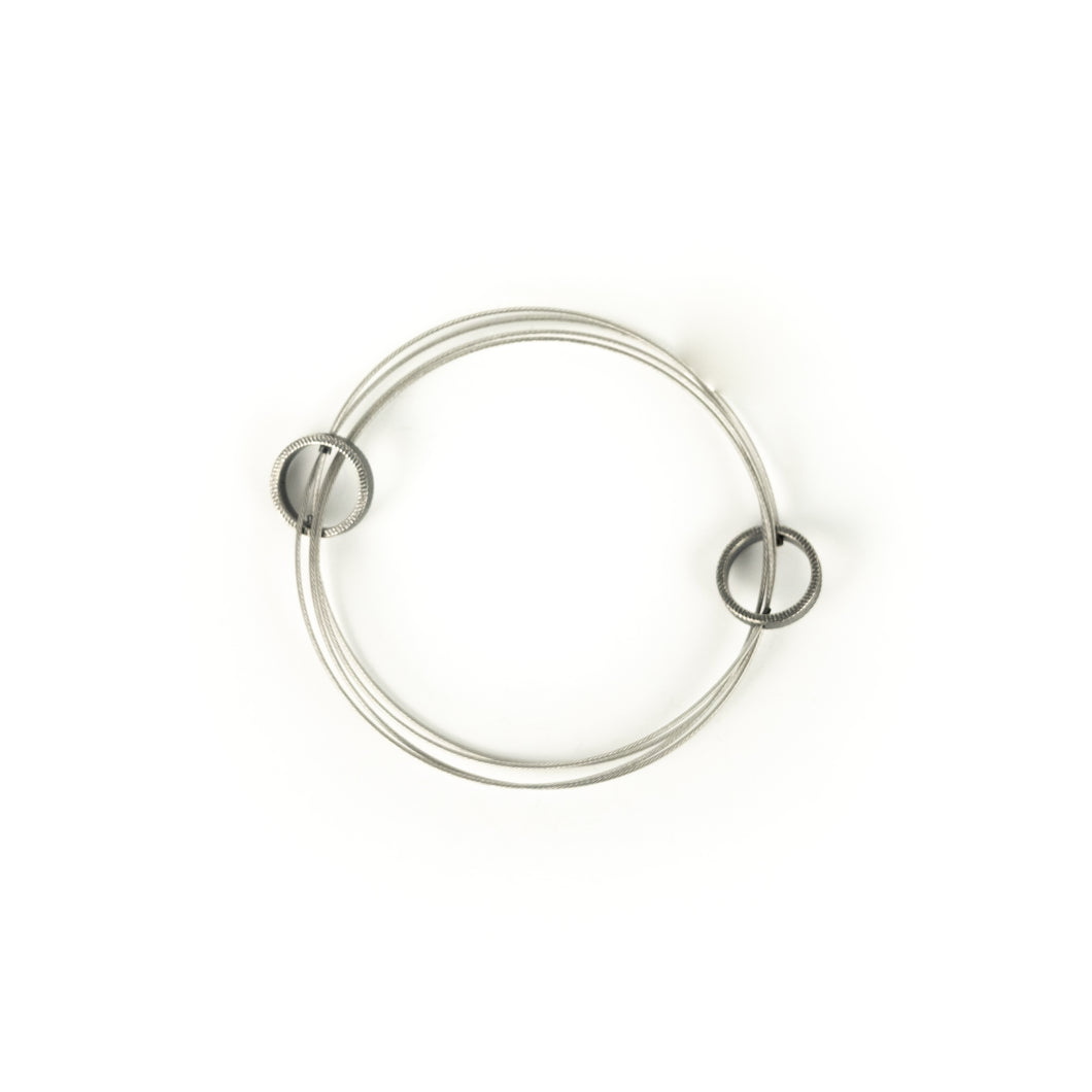 Boo Poulin Sterling Silver Cable Bracelet