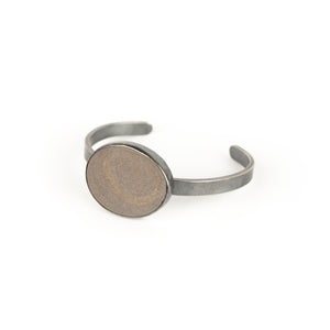Jennifer Nunnelee Single Stone Cuff Bracelet