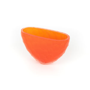 Adam Kenney Tangerine Glass Pod Vessel