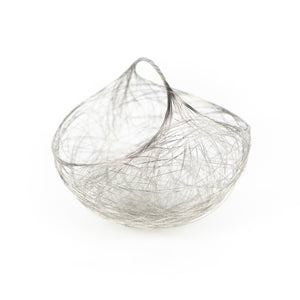 Cindy Luna 5" Wire Basket with Handle