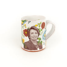 Load image into Gallery viewer, Justin Rothshank Face and Flower Mug
