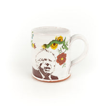 Load image into Gallery viewer, Justin Rothshank Face and Flower Mug
